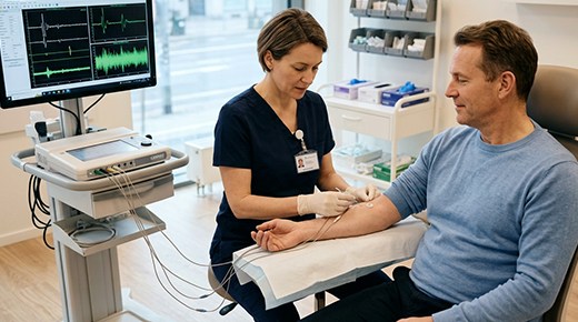 تخطيط كهربائية العضل المتطور (EMG) في دبي